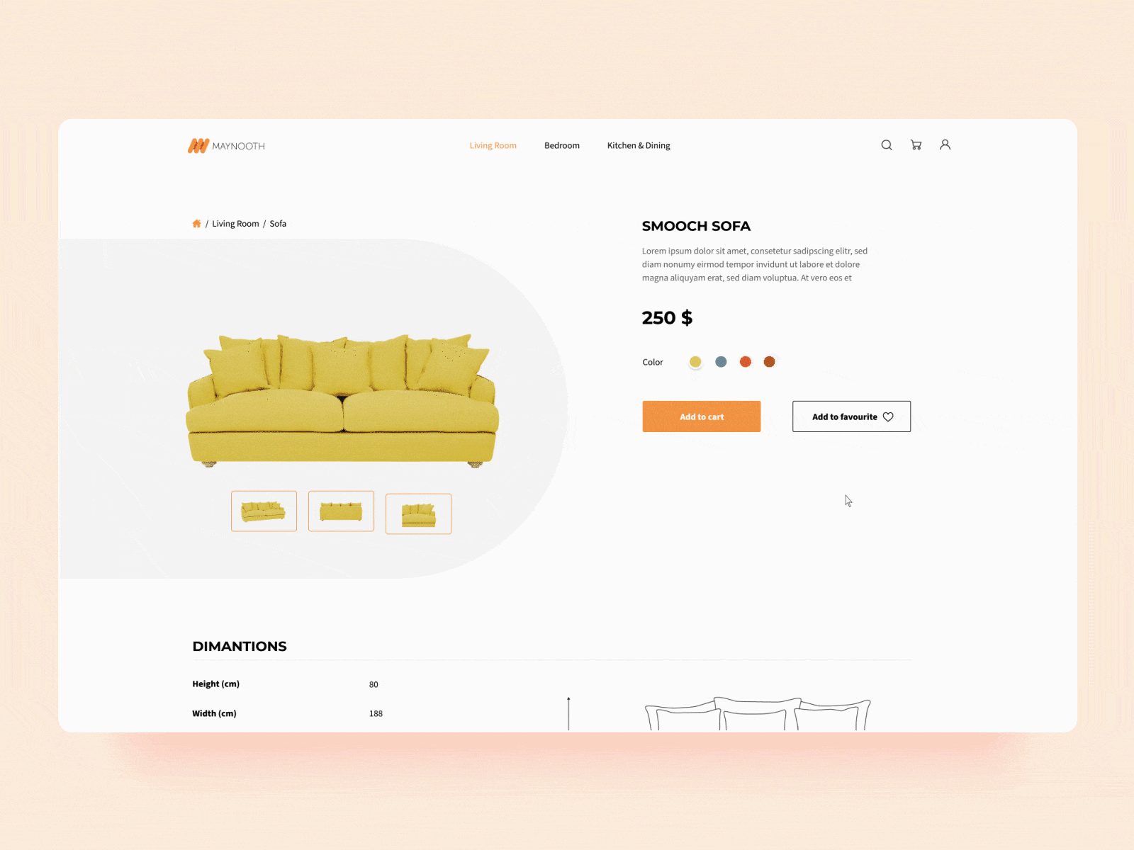 Furniture E-Commerce Website creative agency creative agency ui creative design digital agency furniture app furniture store furniture website trendy design ui ux design uidesign webdesign