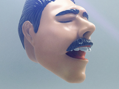 Freddie Mercury 3D Sculpt / ZBrush 3d sculpt character character modeling digital sculpting freddie mercury sculpting zbrush