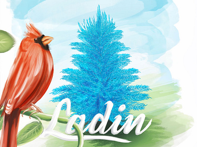 Ladin tree character digital drawing digital painting illustration krita