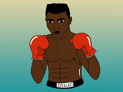 Muhammad Ali drawing