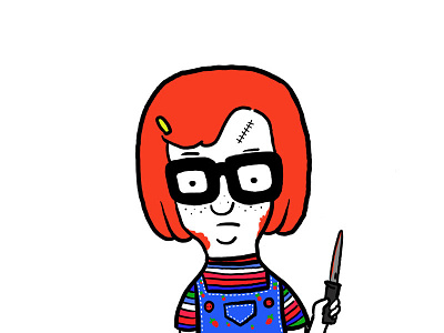 Child's Play bobs burgers illustration tina