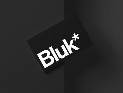 Bluk* Magazine - Identity branding design geometric graphic design logo typography