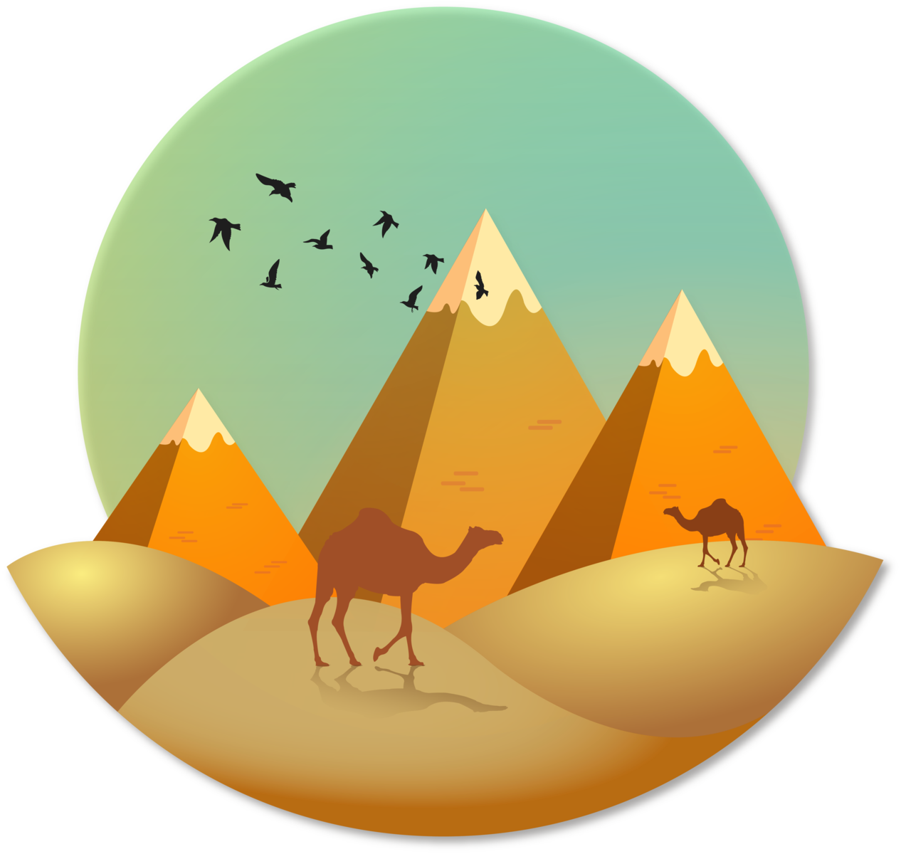 Desert Camel by Andreea Bucătaru on Dribbble