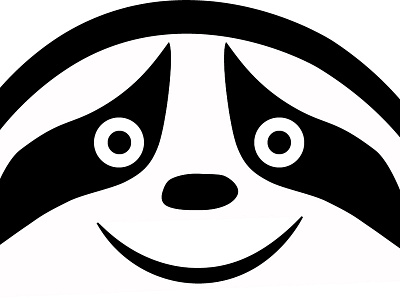 Sloth animal design illustration sloth