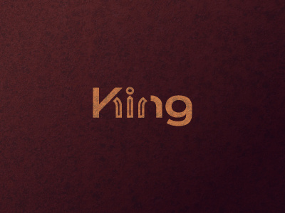 King (unused logo proposal) crown king type