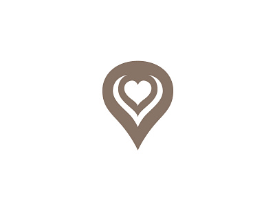 Espresso Locator app espresso heart icon latte logo map pin