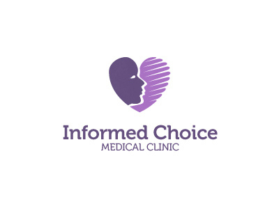 Informed Choice face fetus future heart light person pro life purple