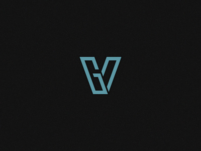 Greg V Chosen black blue consulting g go hidden logo monogram v
