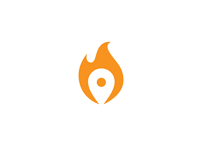 BLAZ3 flame hot icon logo map pin reviews social network yelp