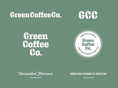 Green Coffee Co. Brand Assets WIP coffee green