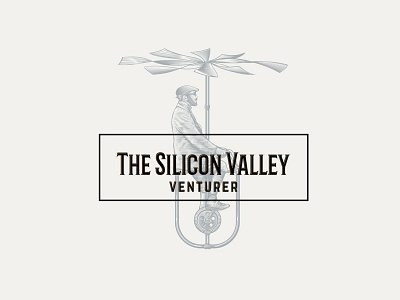 Logo of "The Silicon Valley Post" graphic illustration silicon valley