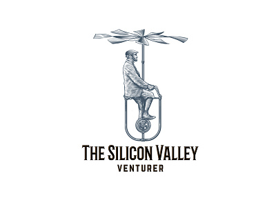 Logo of "The Silicon Valley Post" graphic illustration silicon valley