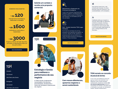 TOM Consult - Redesign Site Institucional