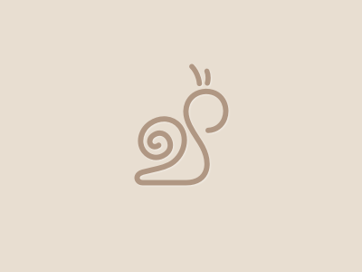 Snailine animal line snail