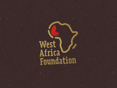 West Africa Foundation africa butterfly foundation heart logo