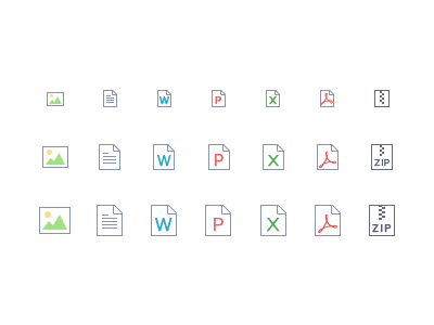 File Type Icons