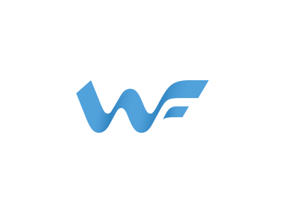 WF Monogram initials logo monogram typo