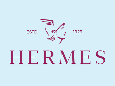 Hermes v2 ancient fashion god greek head helmet hermes logo logotype wings