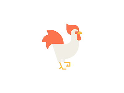 Rooster animal bird cock farm logo. mark rooster