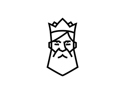 King crown emperor head king