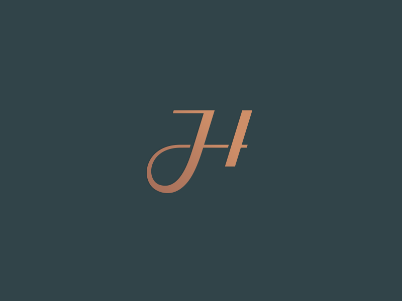 JH monogram by Milos on Dribbble
