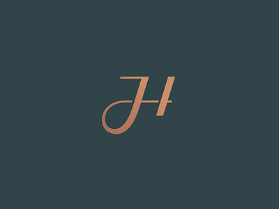 JH monogram initials letters logo logodesign monogrm