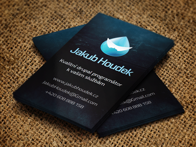 Business card for friend