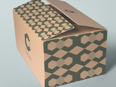 Packaging box branding package pattern