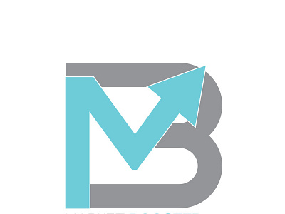 logo design for Market Booster company branding branding agency graphic graphic design identity logo logo a day logo design logo design branding logo design concept logomark typography