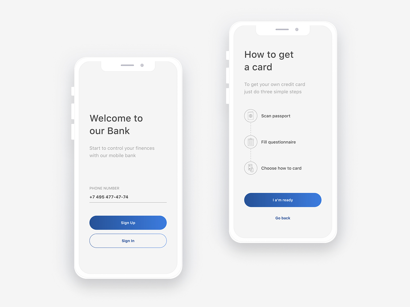 Bank App by Alexandr Koziol on Dribbble