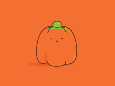 Mellowcreme Pumpkin candy character cute halloween happy illustration illustrator kawaii october pumpkin vector