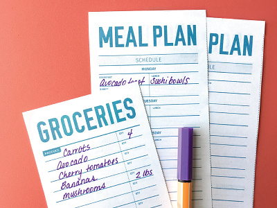 Grocery List and Meal Planner eat food form groceries grocery grocery shopping healthy list meal print