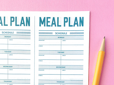 Grocery List + Meal Planner