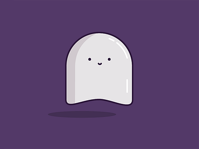 Boo! character cute fall ghost ghosts halloween illustration illustrator kawaii vector vector art vector illustration