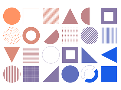 Shape, Color, Pattern and Depth