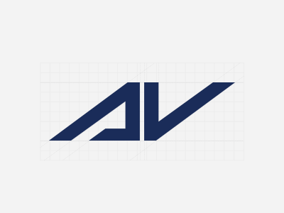 logo animation AV дизайн логотип
