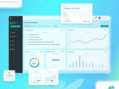 Business Intelligence Dashboard by Qream bi bidashboard dashboard data datamining design ui ui design ux ux research