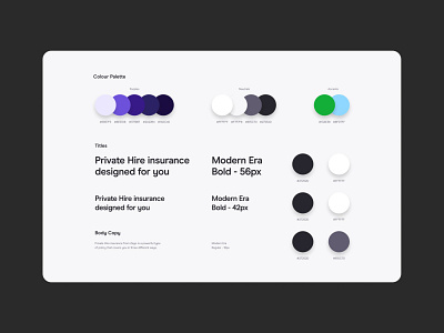 Style Guide - Colours & Typography app brand brand identity branding colours design digital design fonts graphic design guidelines logo palette project style style guide type typogaphy ui vector website