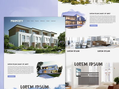 real estate berlin design landing page real estate ui ux web webdesign