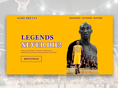 RIP - KOBE BRYANT