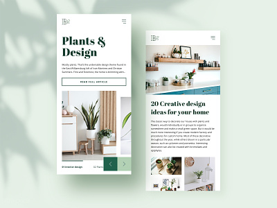 Plants & Interior Design - Responsive