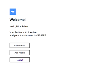 Simple Social Dashboard dashboard hackathon profile social network winnow