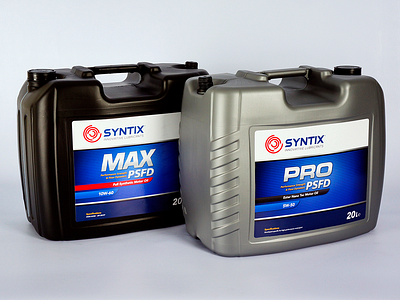 Syntix Packaging Design automotive branding car engine lubricants motor oil packaging packaging design