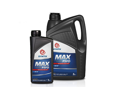 Syntix Packaging Design automotive branding car engine lubricants motor oil package design packaging