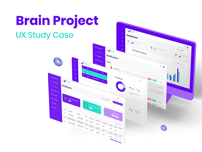UX Study Case-Brain Project app card sorting dashboard design discovery phase figma high fidelity ideate phase low fidelity site map stydy case ui user flow ux web website