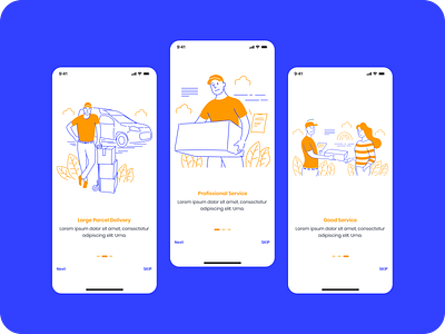 Onbording Delivery App