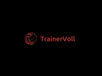 TrainerVoll - Logo branding design flinto logo design logotype sketch sports sports branding sports design sports logo ui uidesign ux uxdesign