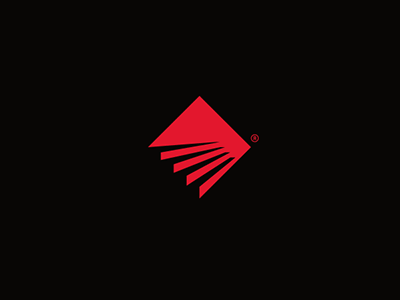 Logo Construction construction grid kostadin kostadinov logo mark red stairs symbol