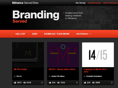 Featured! 2014 branding featured kostadin kostadinov logo logotype marks served typography