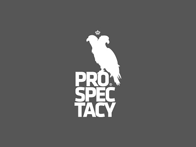 Prospectacy Alternative crest crown eagles higher logo logotype mark prospectacy typography